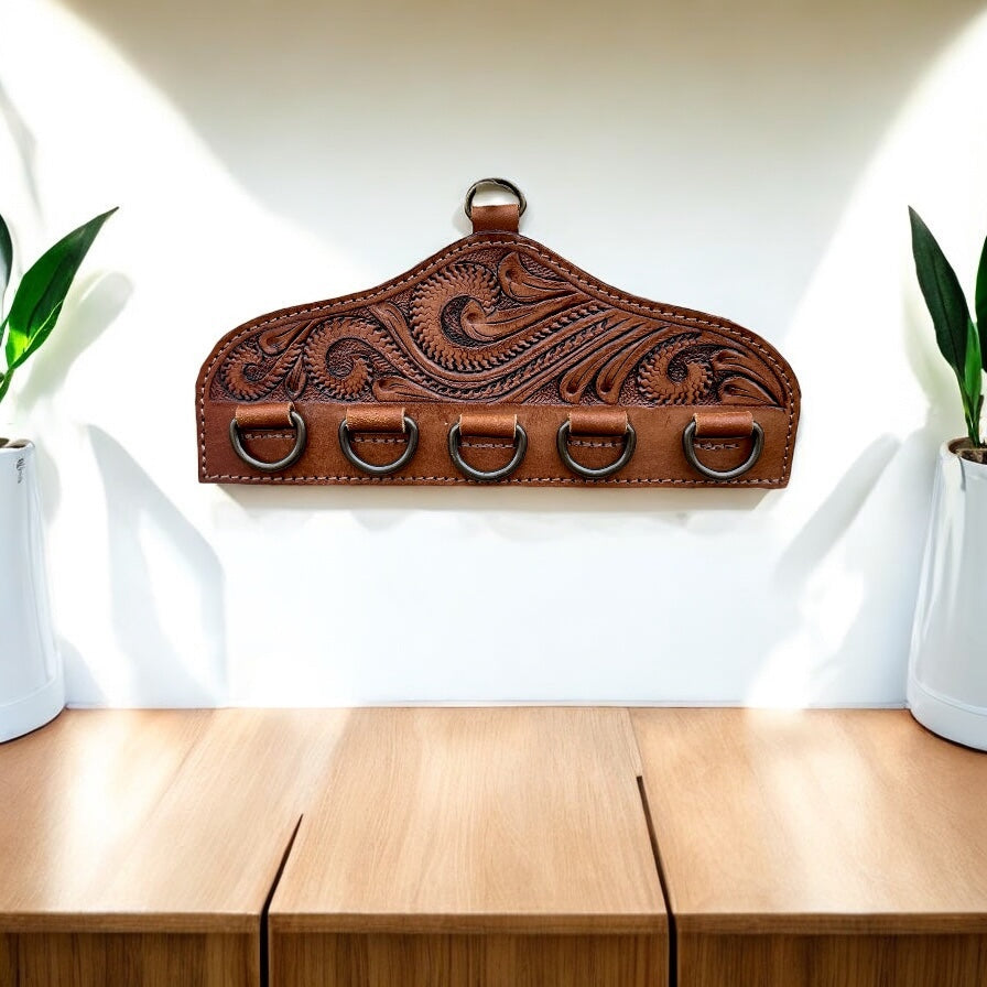 Tooled scarf display