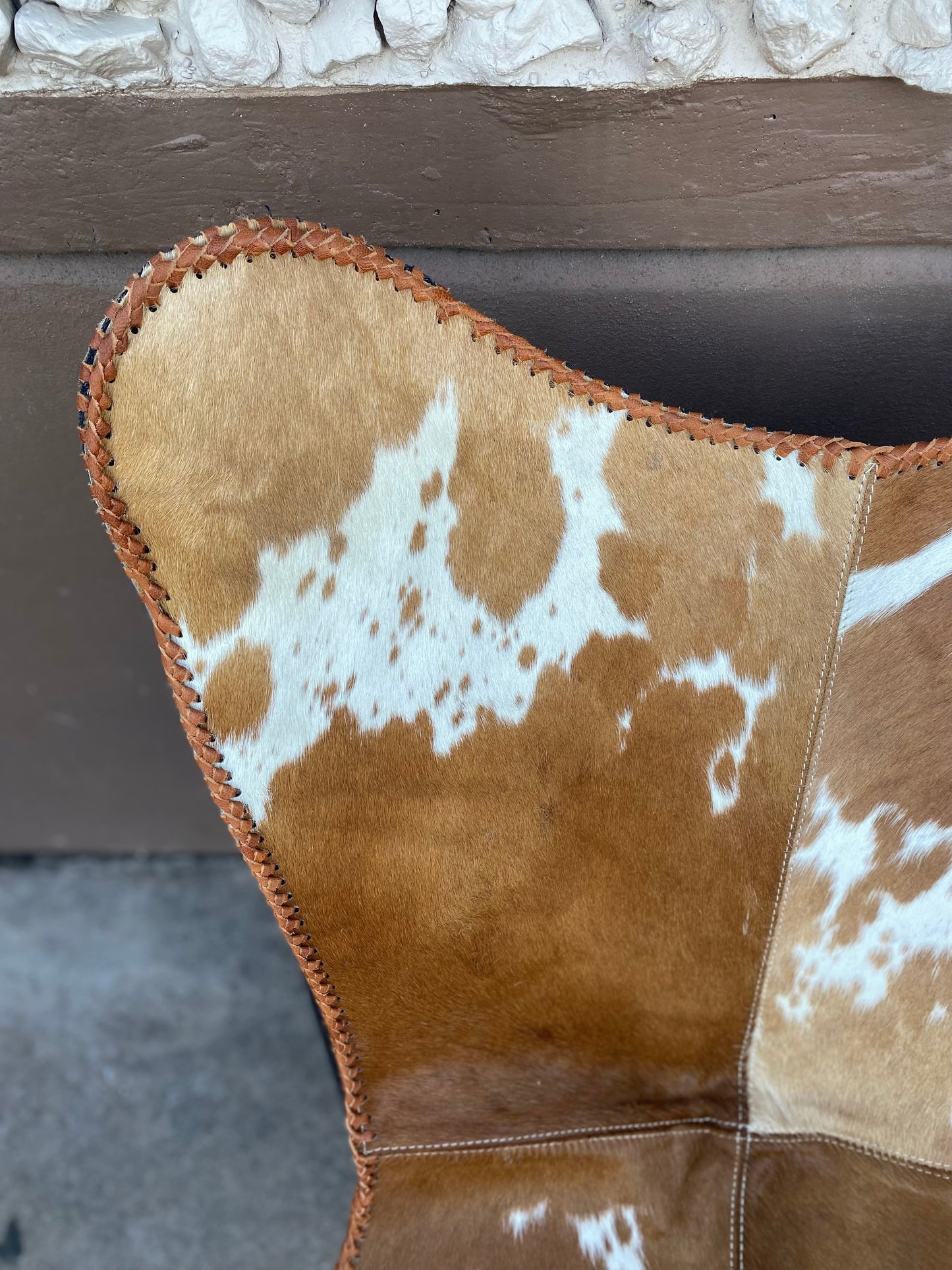 Cowhide Butterfly Chair
