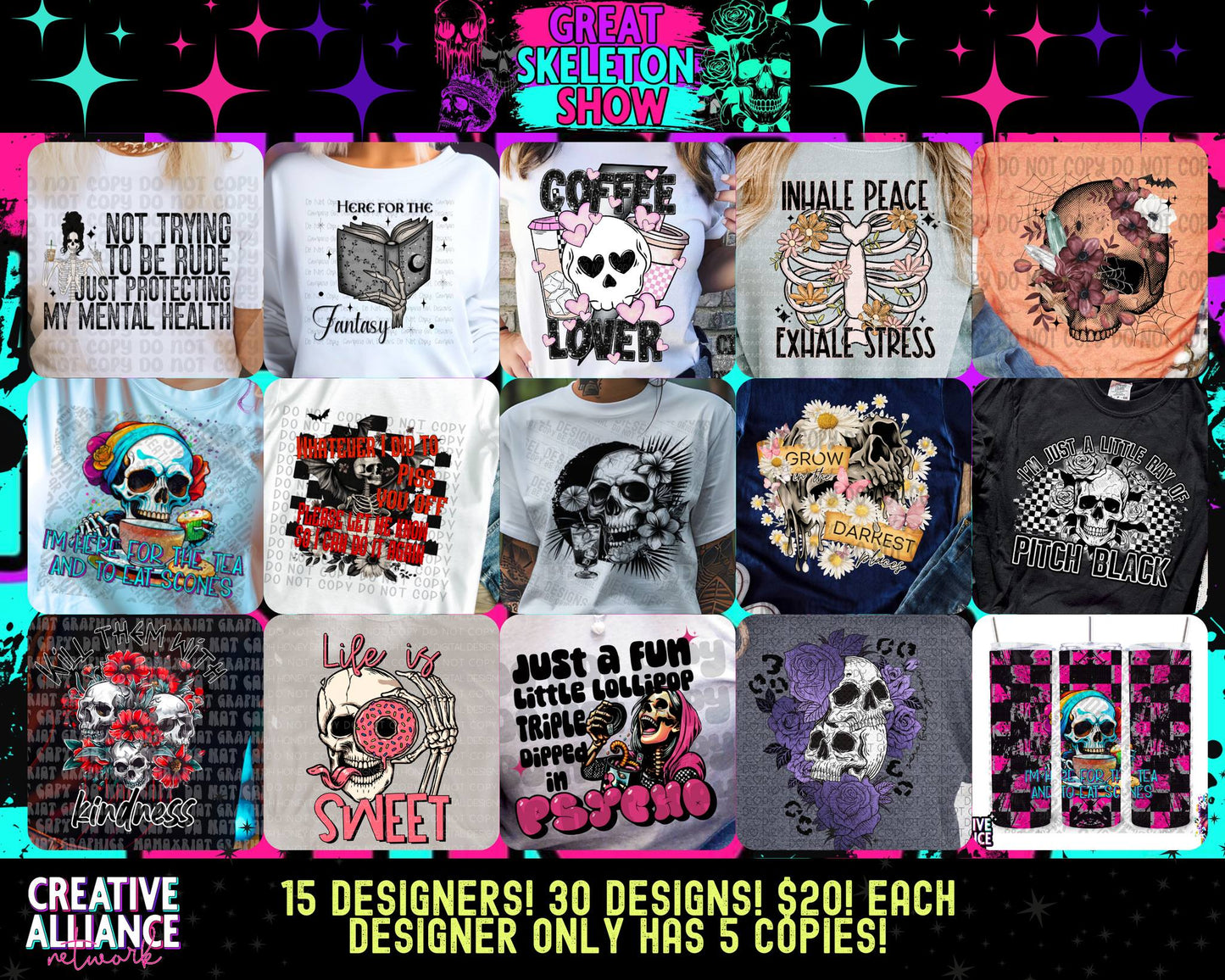 The Great Skeleton Show C.A.N Collab