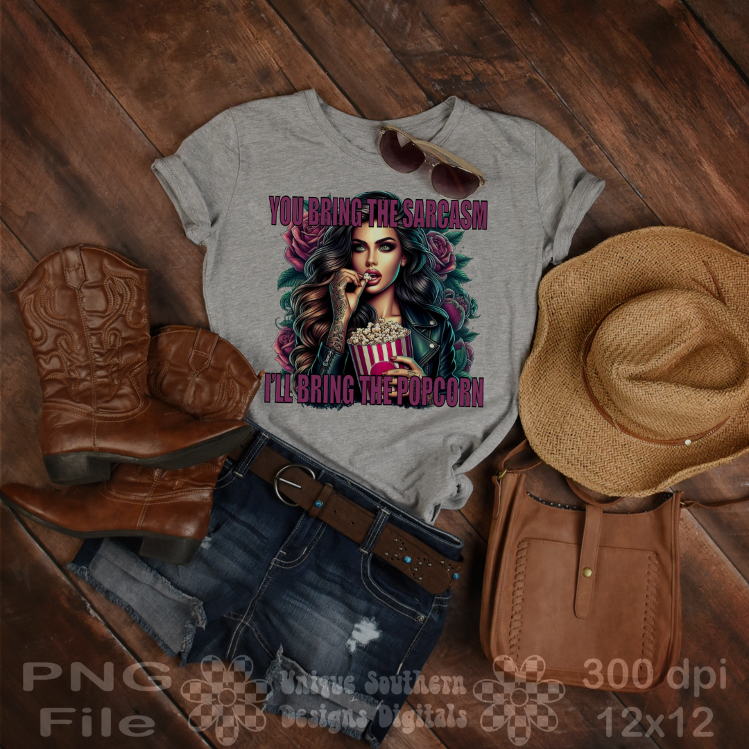 I’ll Bring the Popcorn PNG