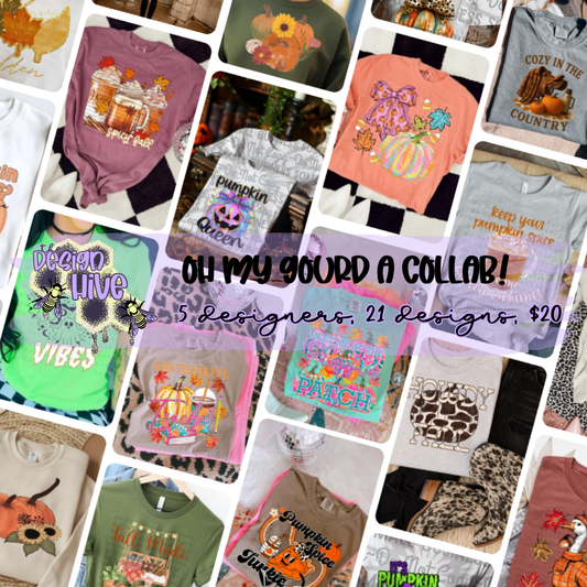 Oh My Gourd, A Collab!- The Design Hive August 2025