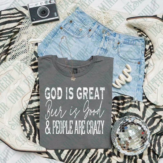 God is Great Beer is Good
