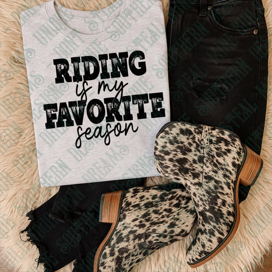 Riding is My Favorite Season