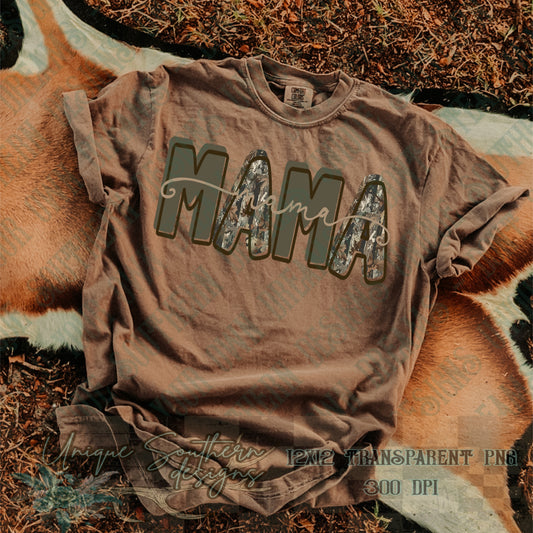 Camo Mama PNG | DIGITAL DOWNLOAD
