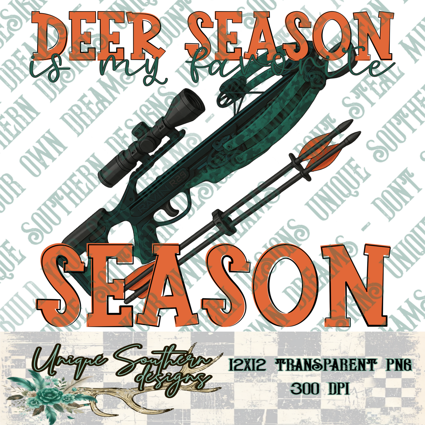 Deer Season PNG | DIGITAL DOWNLOAD