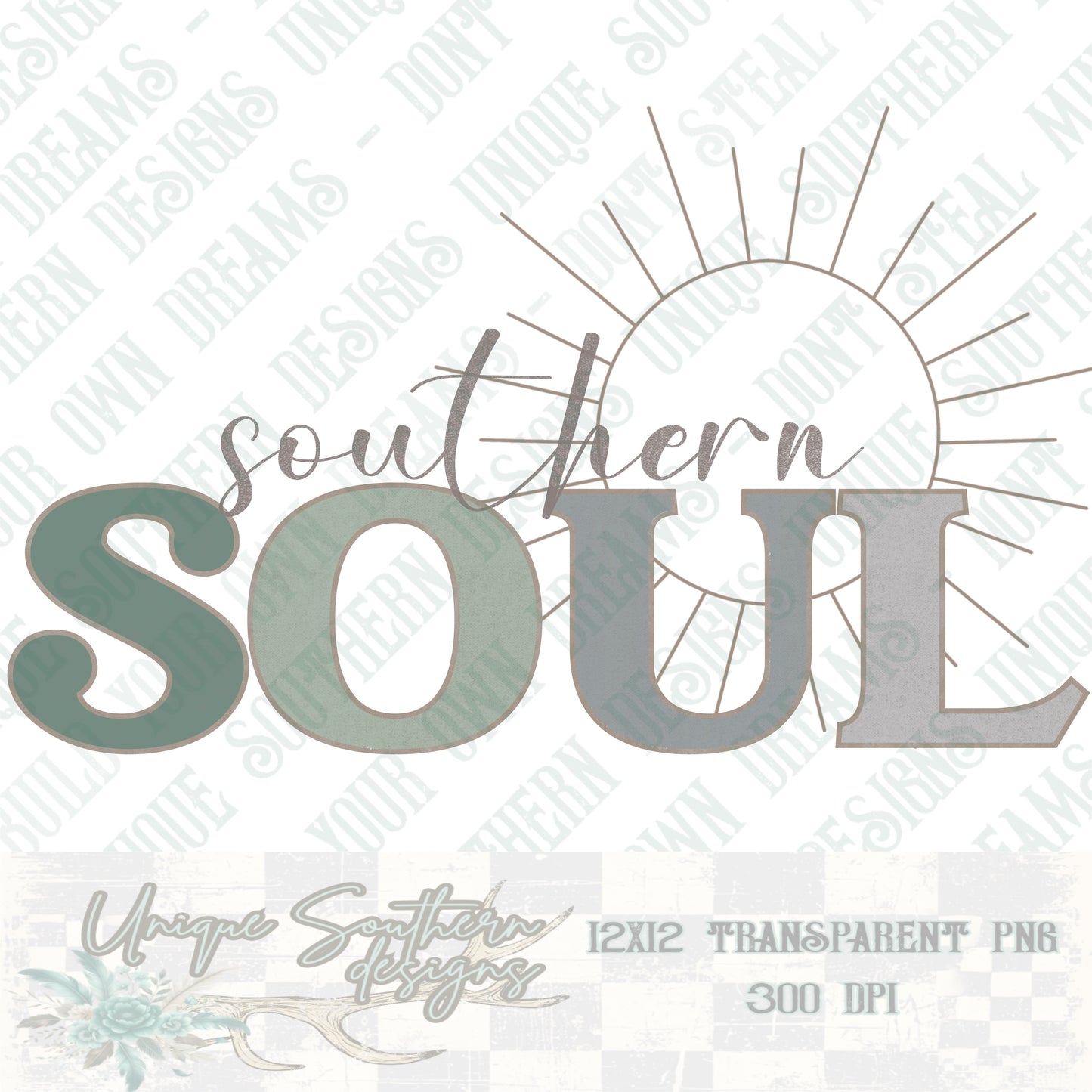 SOUTHERN SOUL PNG | DIGITAL DOWNLOAD