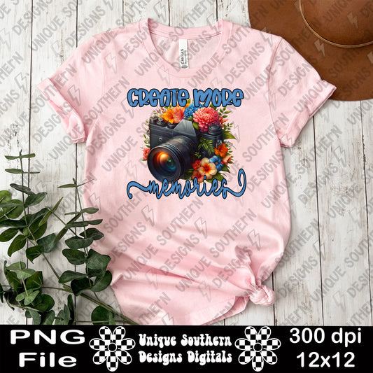 Make Memories| Digital Download | PNG