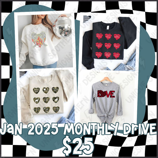 January 2025 Design Drive
