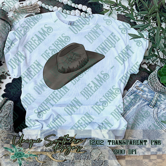 Cowboy Hat PNG | DIGITAL DOWNLOAD