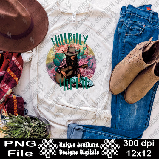 Hillbilly Hippie | Digital Design