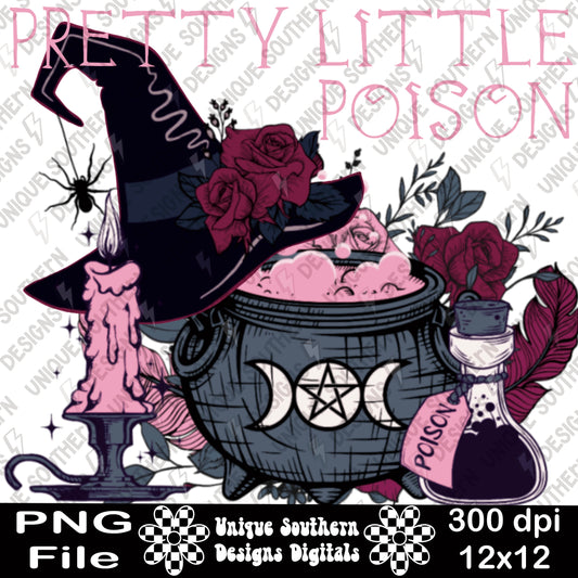 Pretty Little Poison | Digital Design | PNG