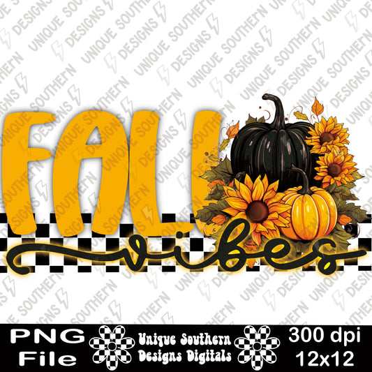 Fall Vibes | Digital Design | PNG
