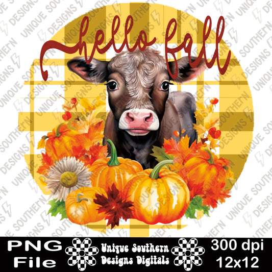 Hello Fall | Digital Design | PNG