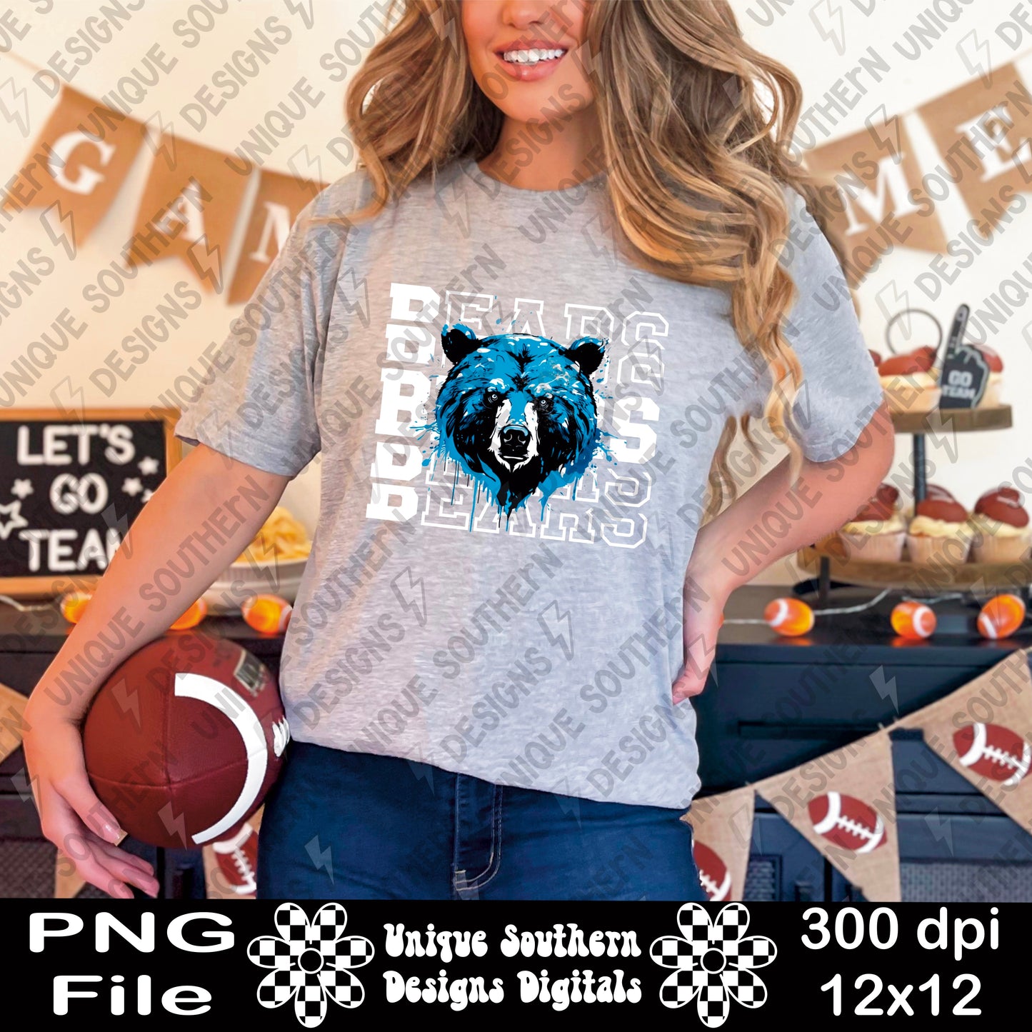 Custom Mascot Digital Download PNG