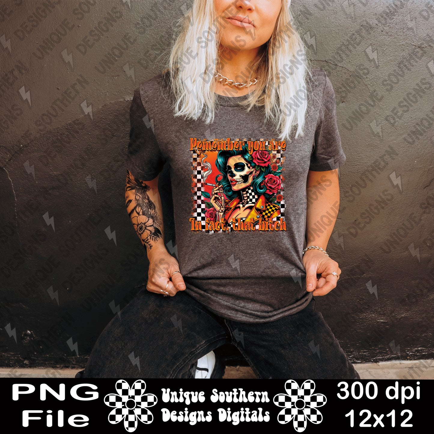 In Fact That Bitch | Digital Design | PNG| Skellie |Sassy