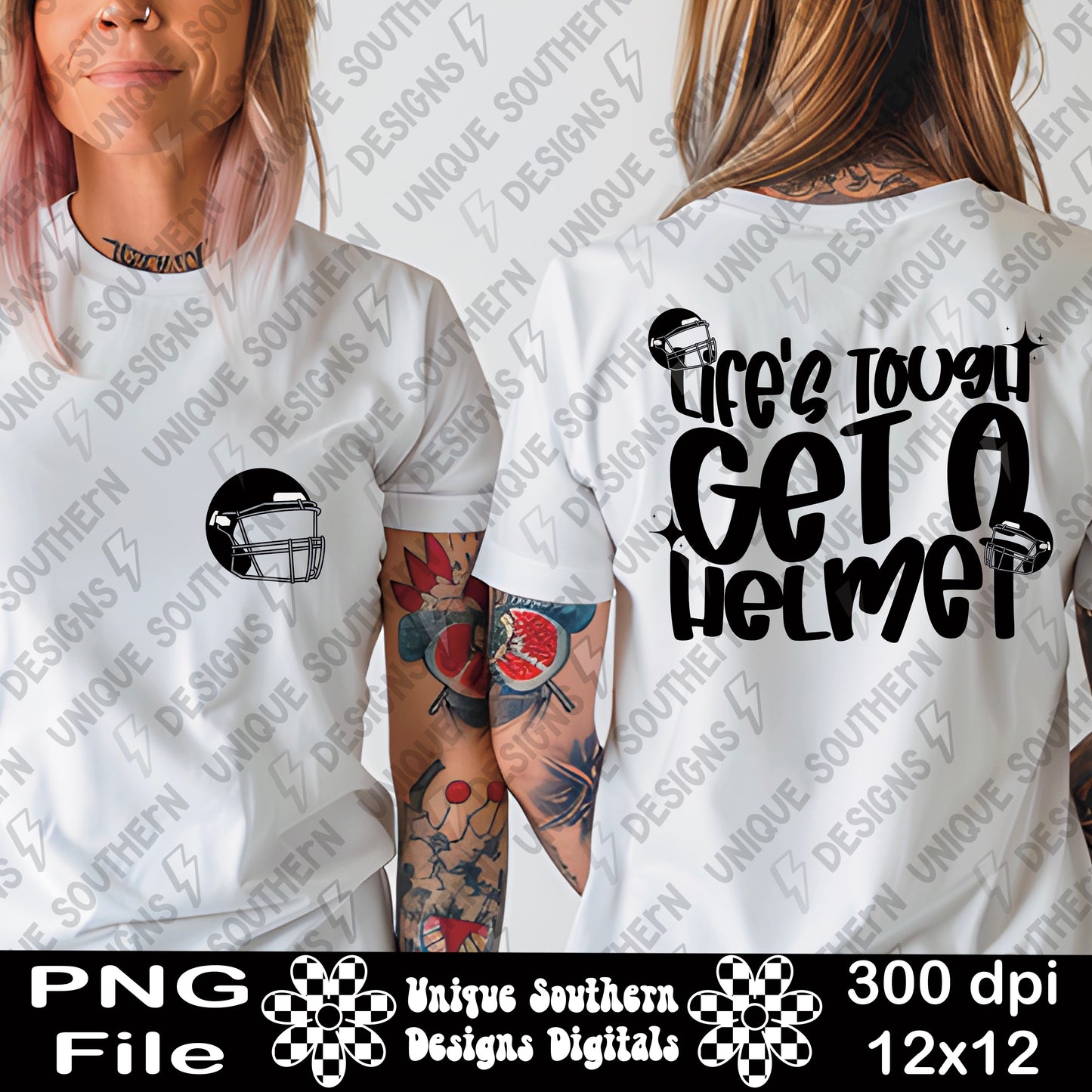 Life's Tough PNG Digital Download