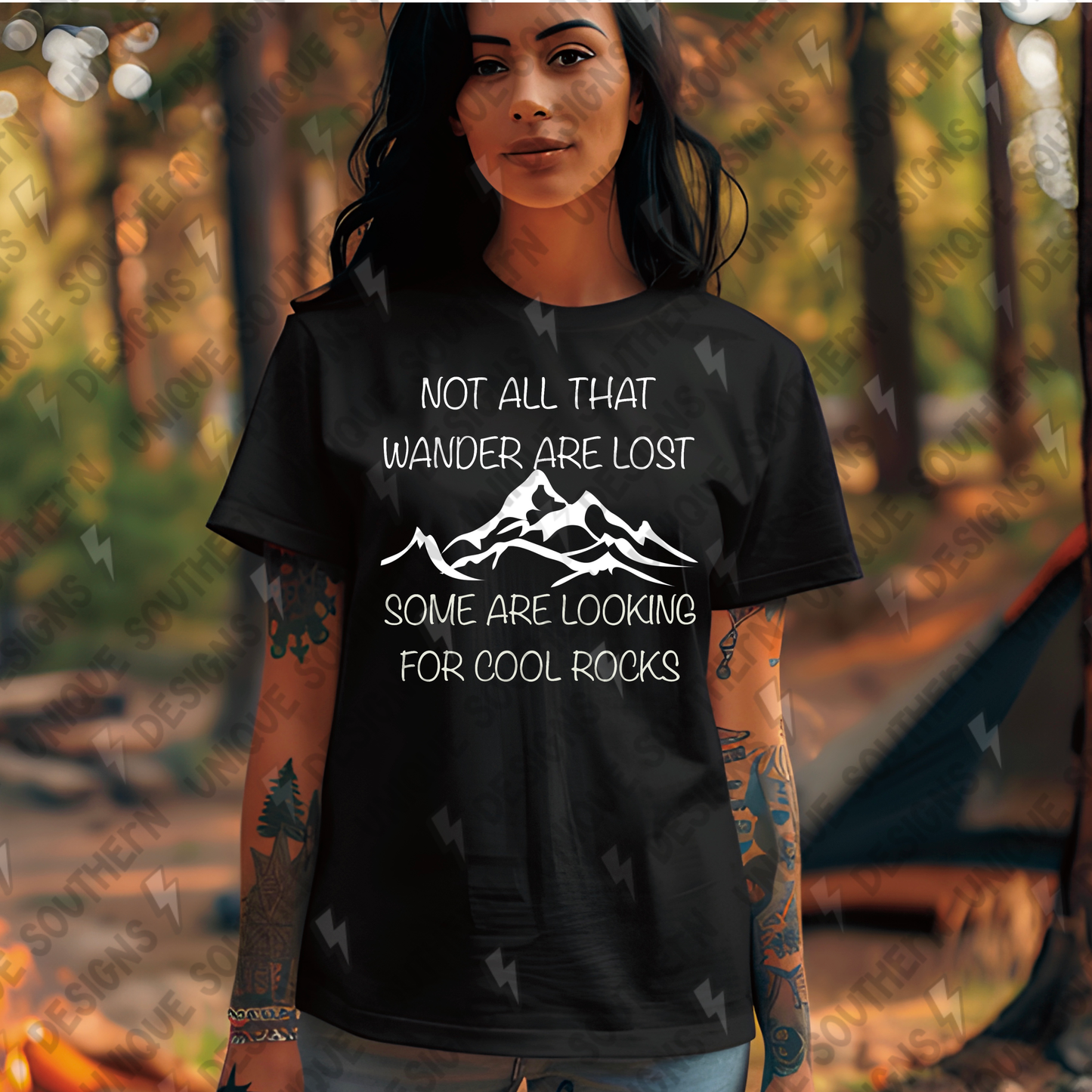 Not all that Wander are Lost | Digital Design | PNG| Fall
