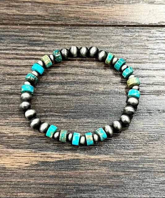 Turquoise Stretch Bracelet