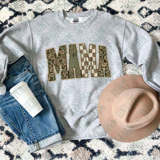 Camo & Checkered Mama