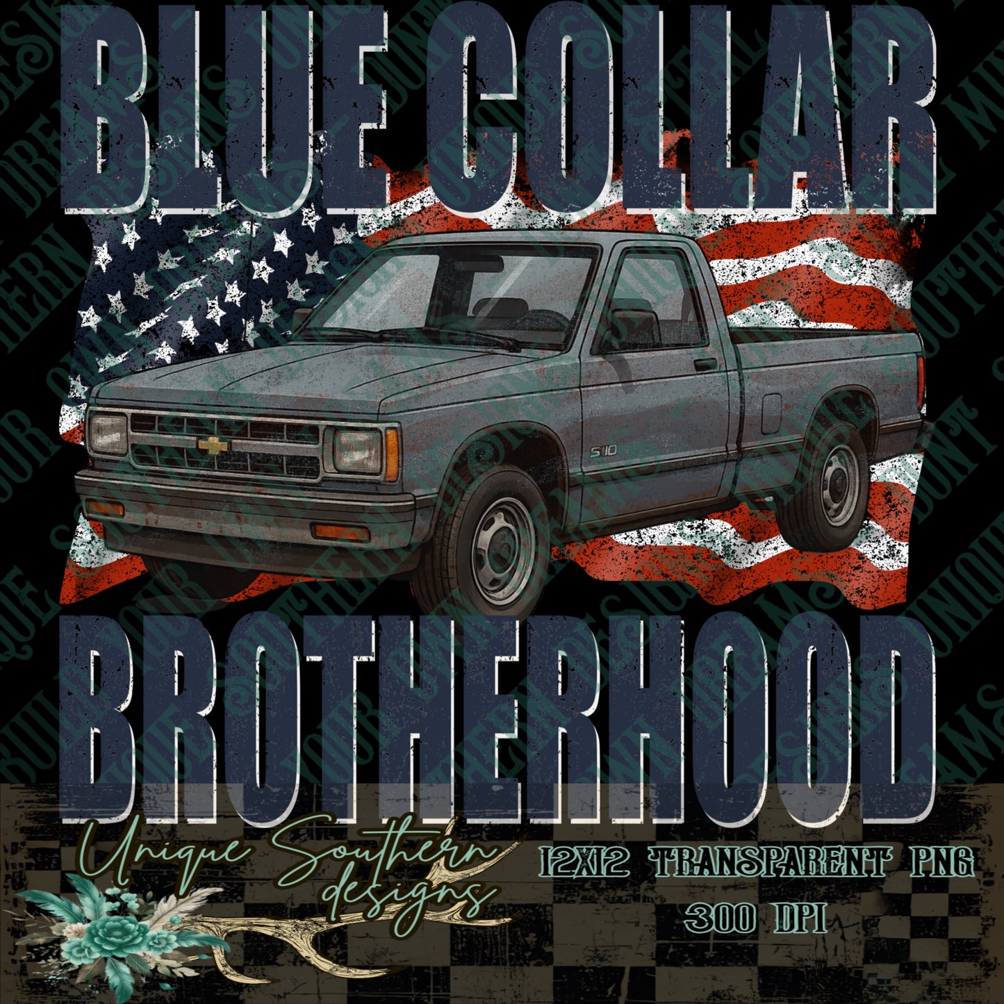 Blue Collar Brotherhood PNG | DIGITAL DOWNLOAD