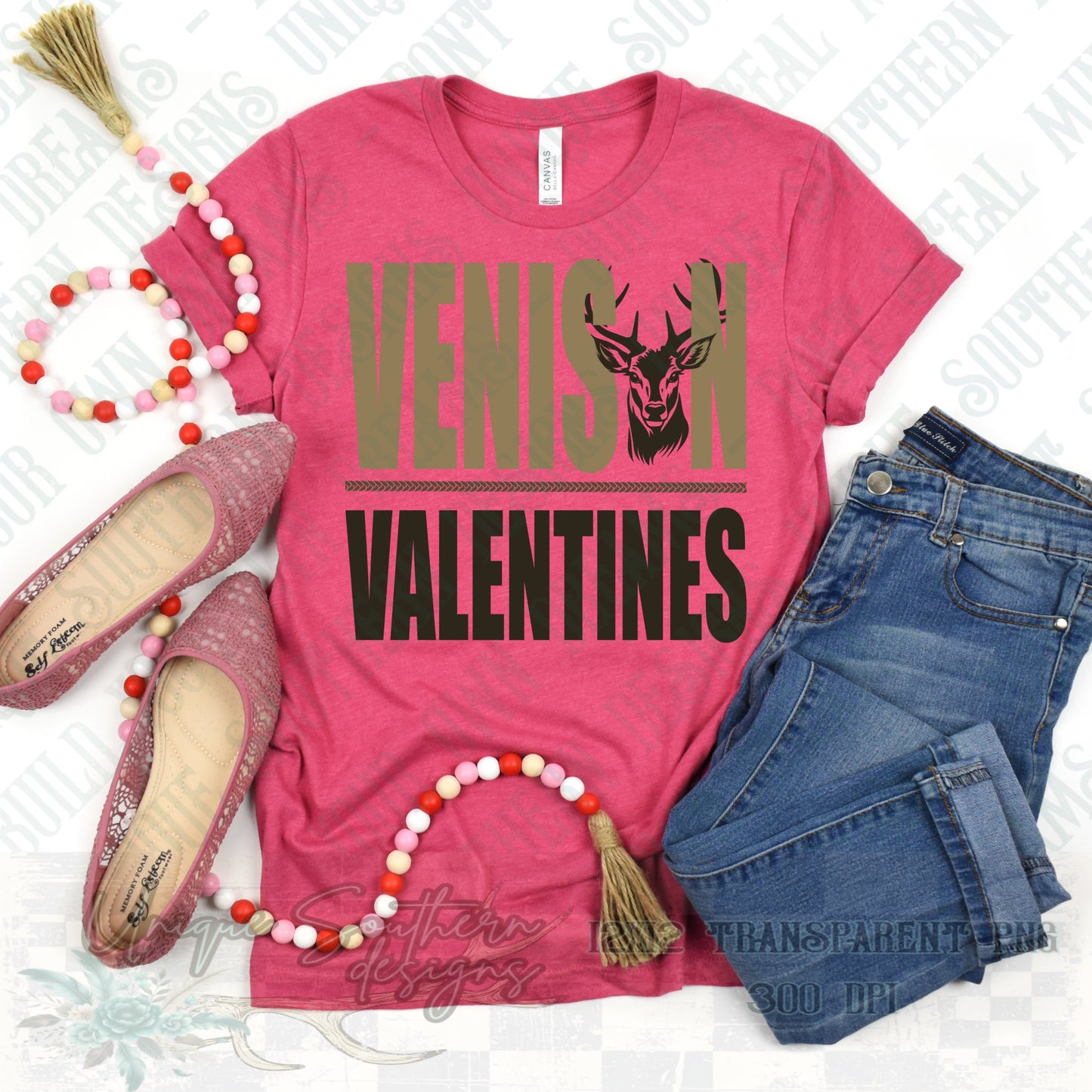 Venison Over Valentines PNG | DIGITAL DOWNLOAD