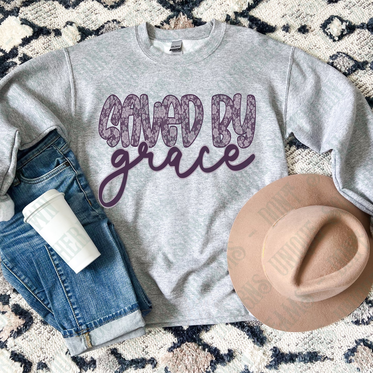 Saved by Grace PNG | DIGITAL DOWNLOAD