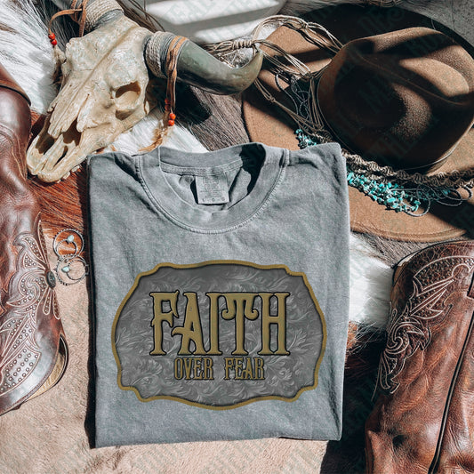 Faith Over Fear Buckle PNG | DIGITAL DOWNLOAD (Copy)
