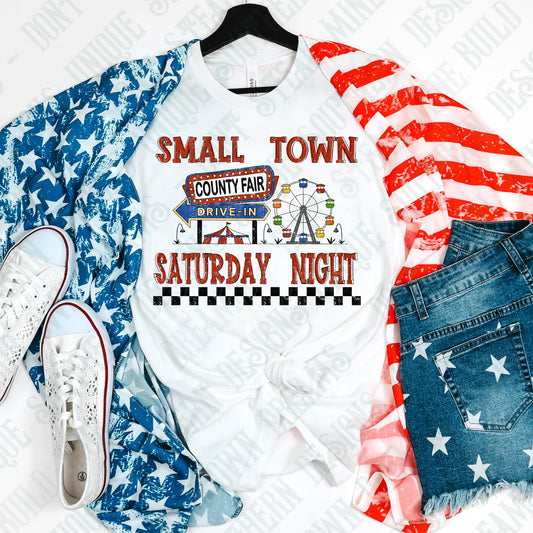 SMALL TOWN SATURDAY NIGHT PNG | DIGITAL DOWNLOAD