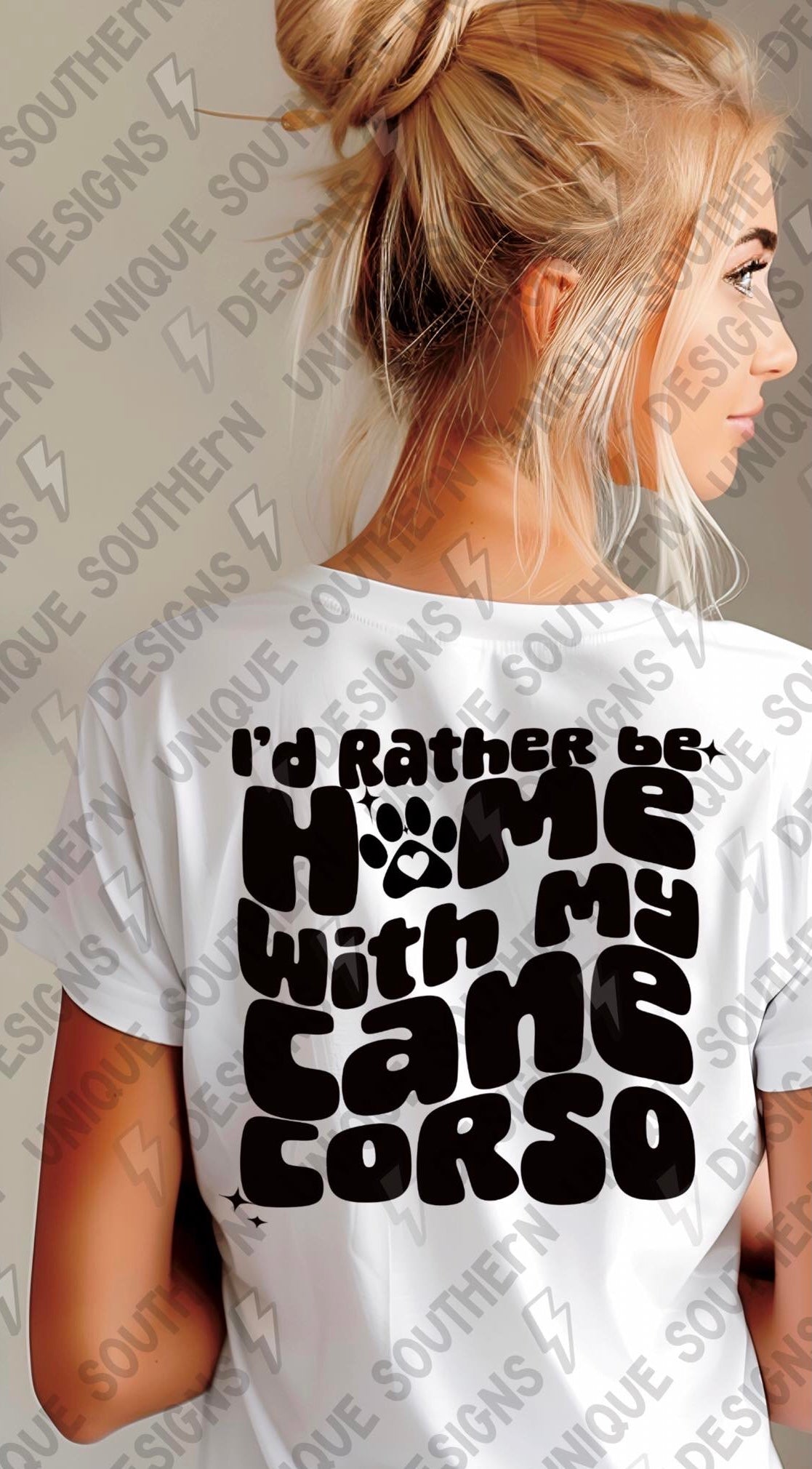 I’d rather be home with my… pet breed tee