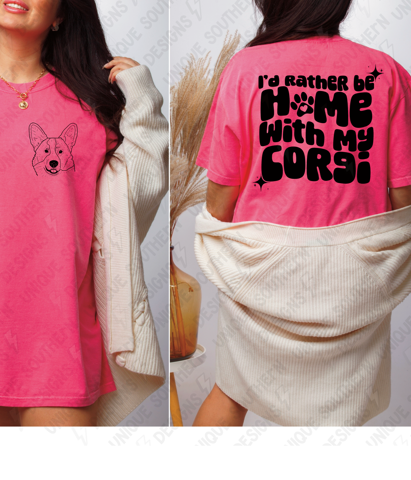 I’d rather be home with my… pet breed tee
