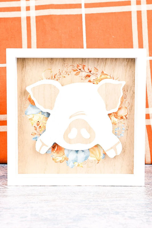 PIG HARVEST WALL SIGN